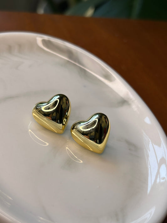 Caravanas Chunky corazón