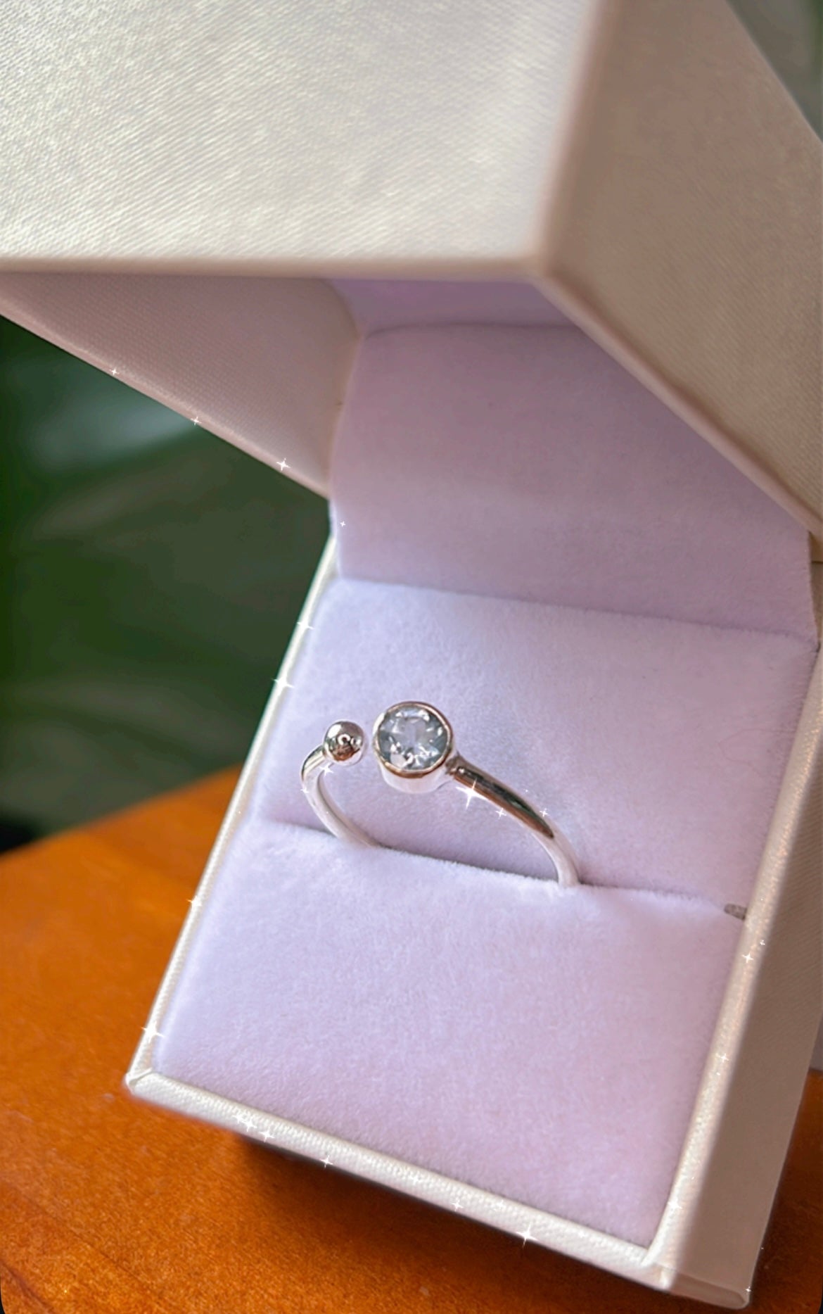 Anillo topacio