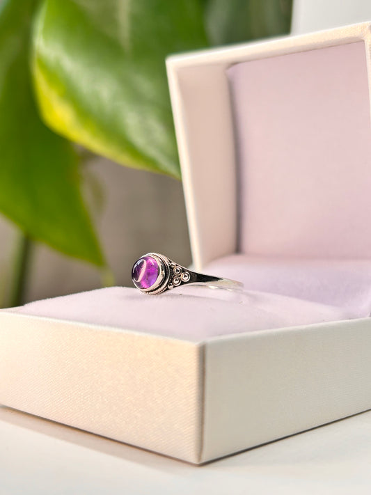 Anillo Amatista