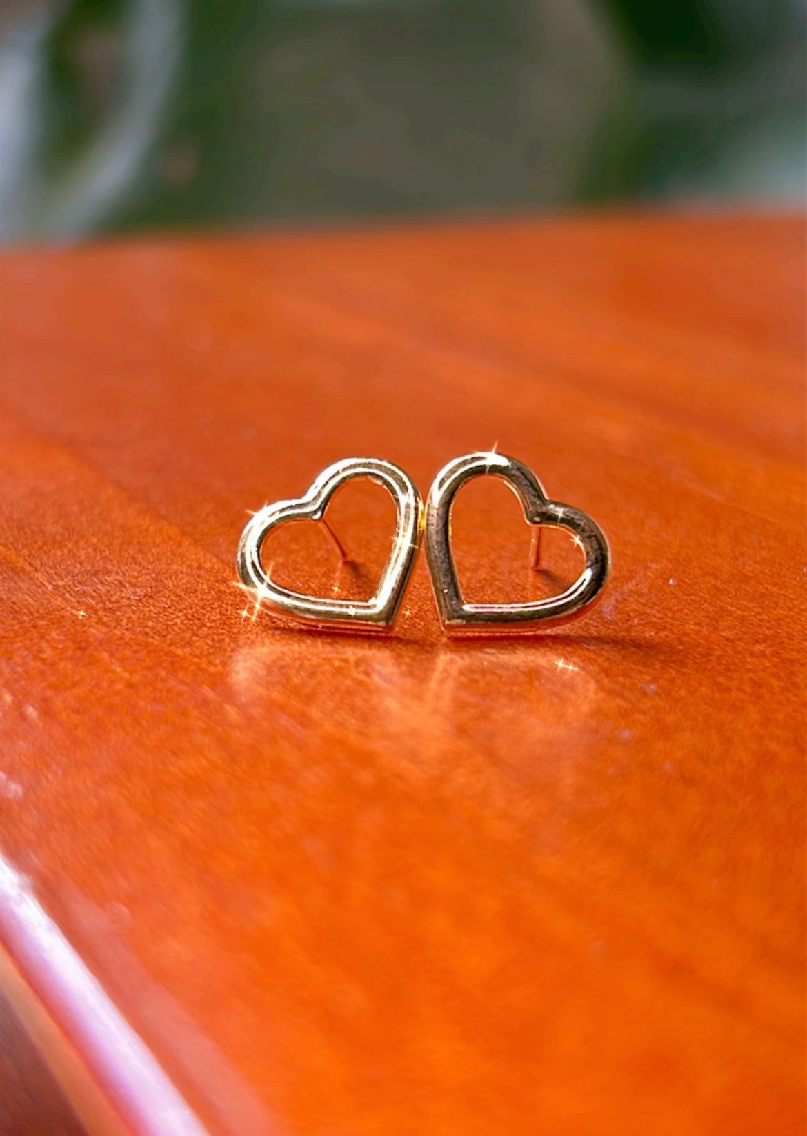 Caravanas corazones calados