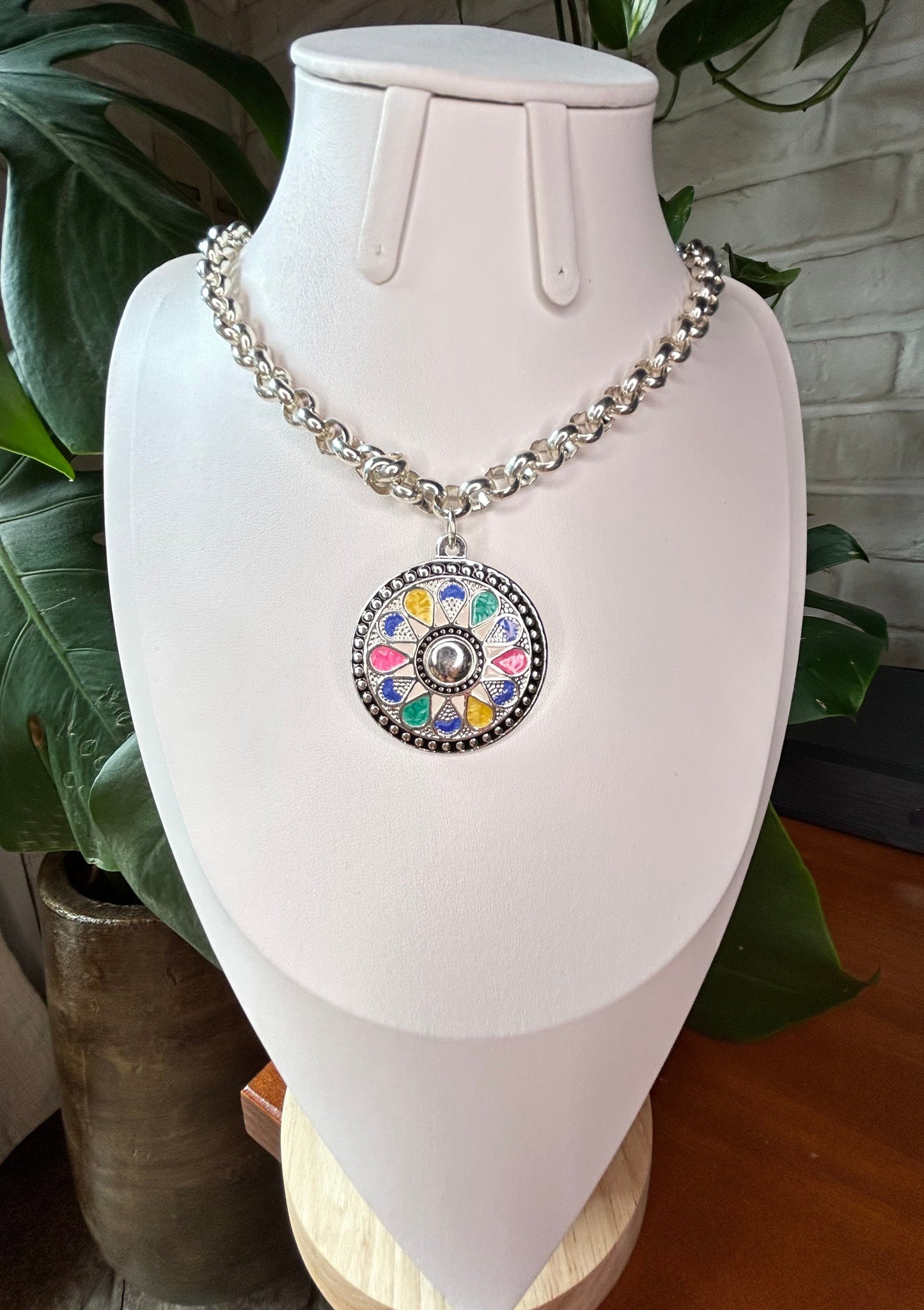 Conjunto Medalla Mandala