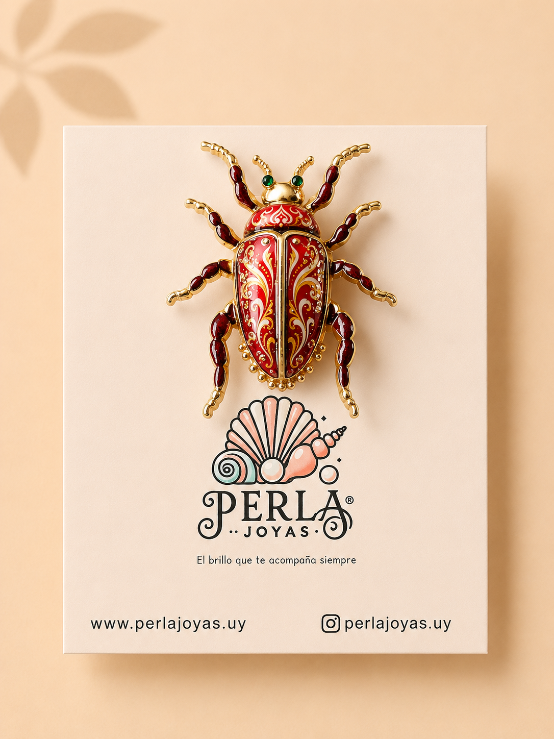 Prende Escarabajo Rubí