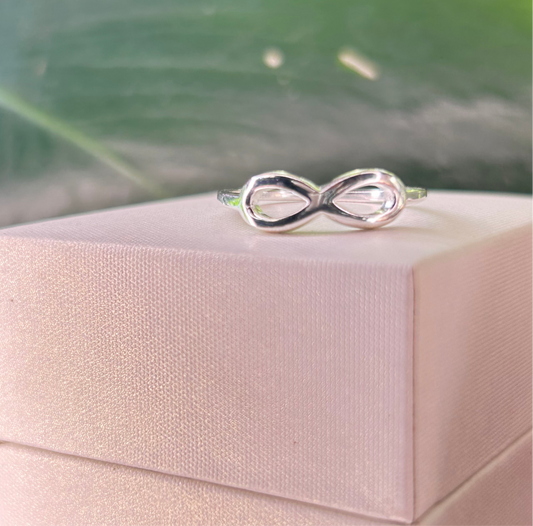 Anillo infinito liso