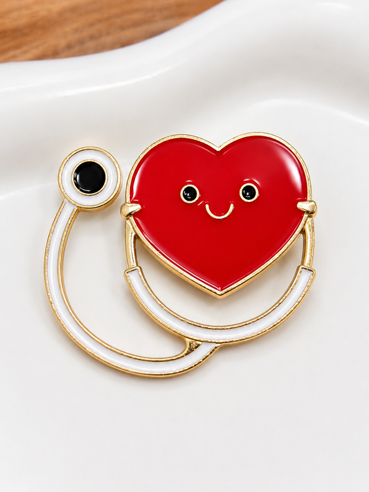 Prendedor Happy Heart