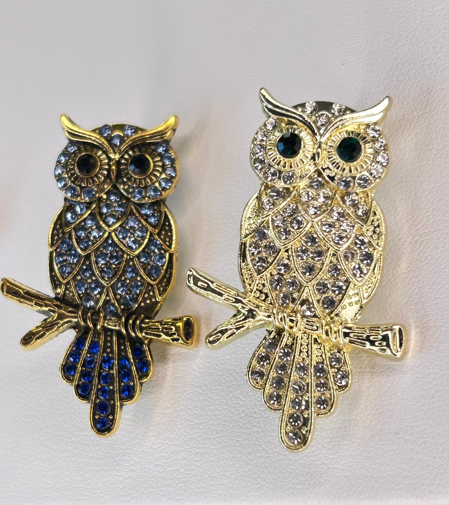 Prendedor Búho y rama