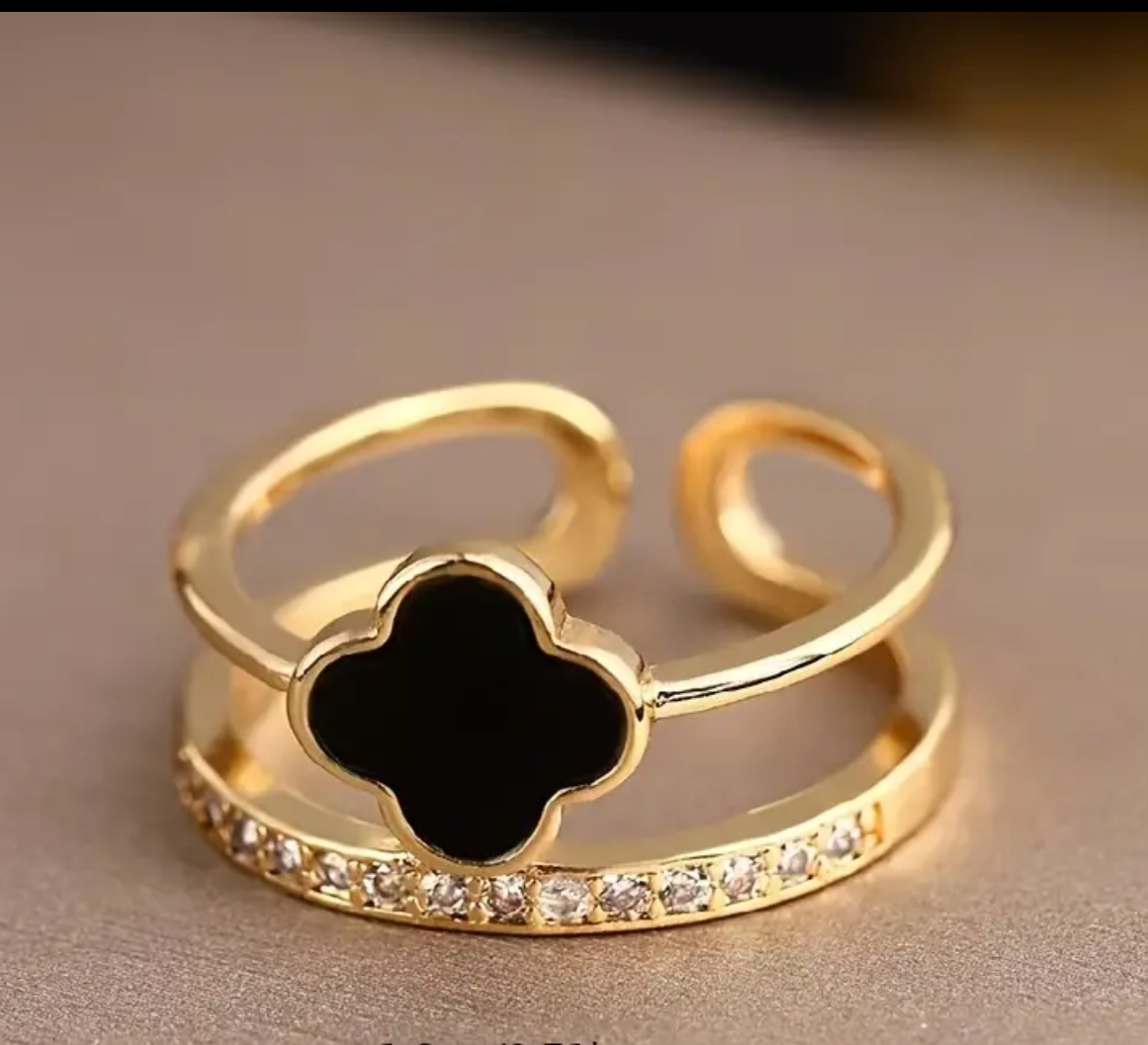 Anillo Flor Estilo VC