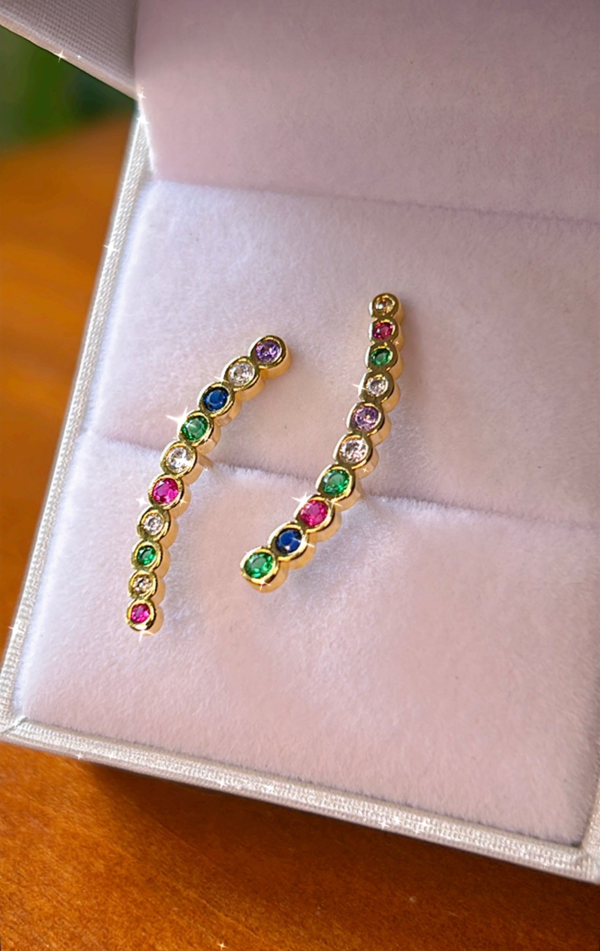 Trepadores multicolores