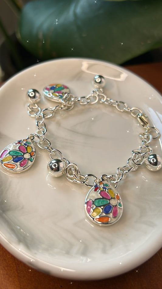Pulsera gotas colores