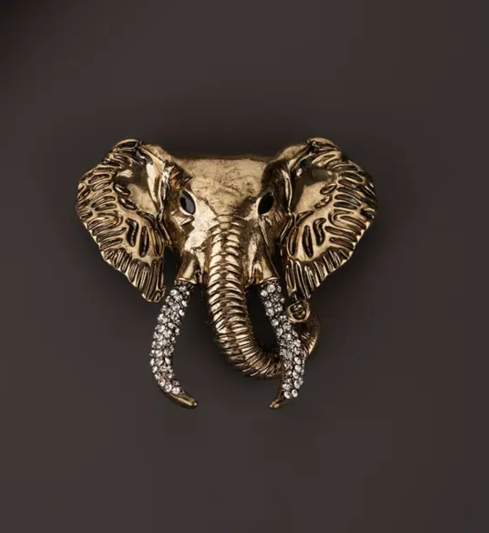 Prendedor elefante XL