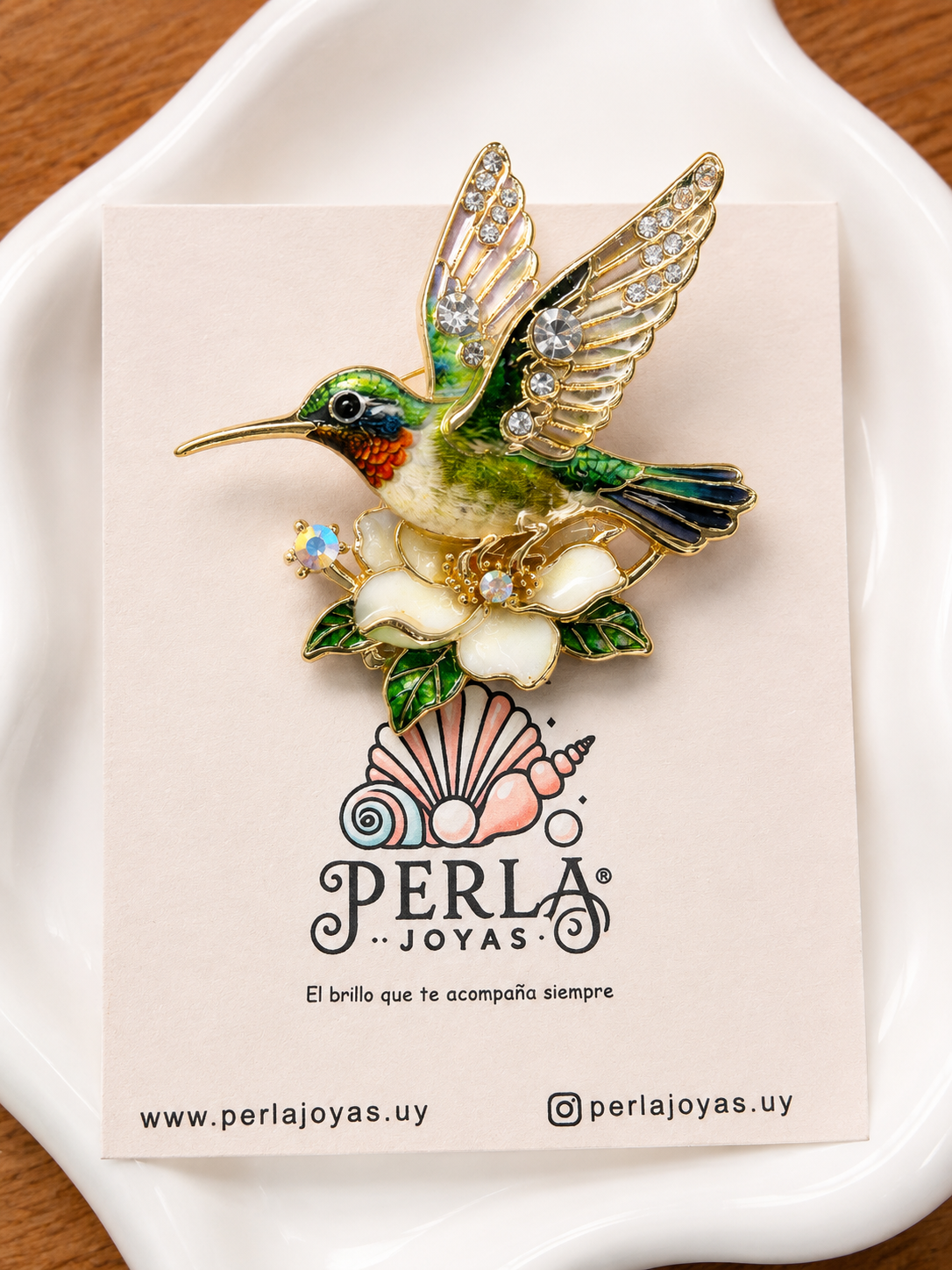 Prendedor Colibrí Encanto