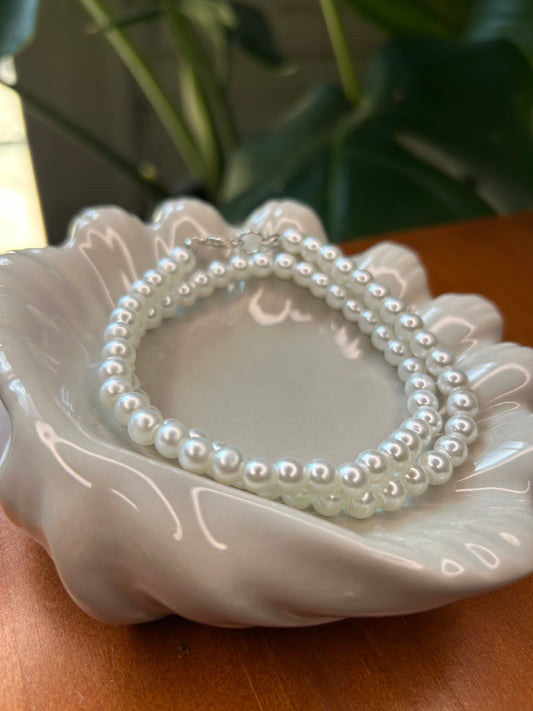 Collar de perlas fantasía