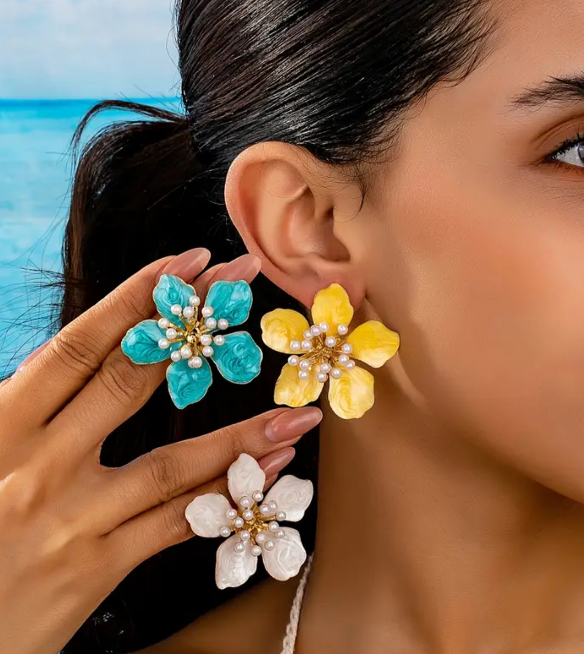 Caravanas Flor XL