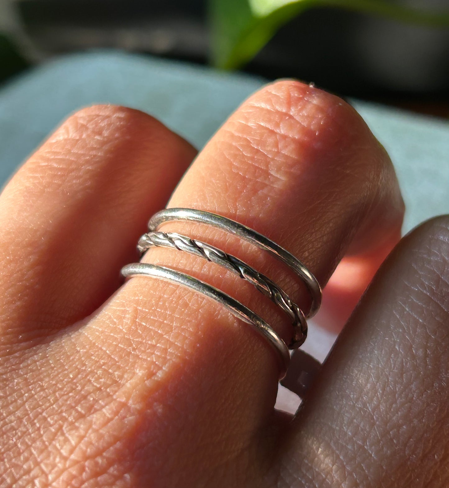 Anillo triple Bali