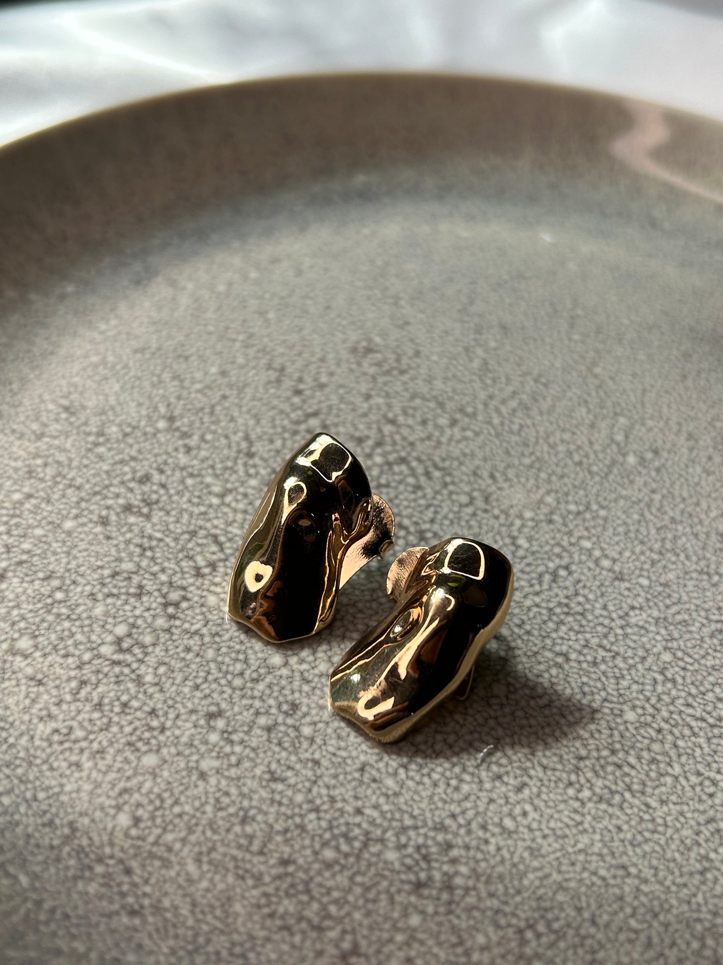 Aros organic dorados