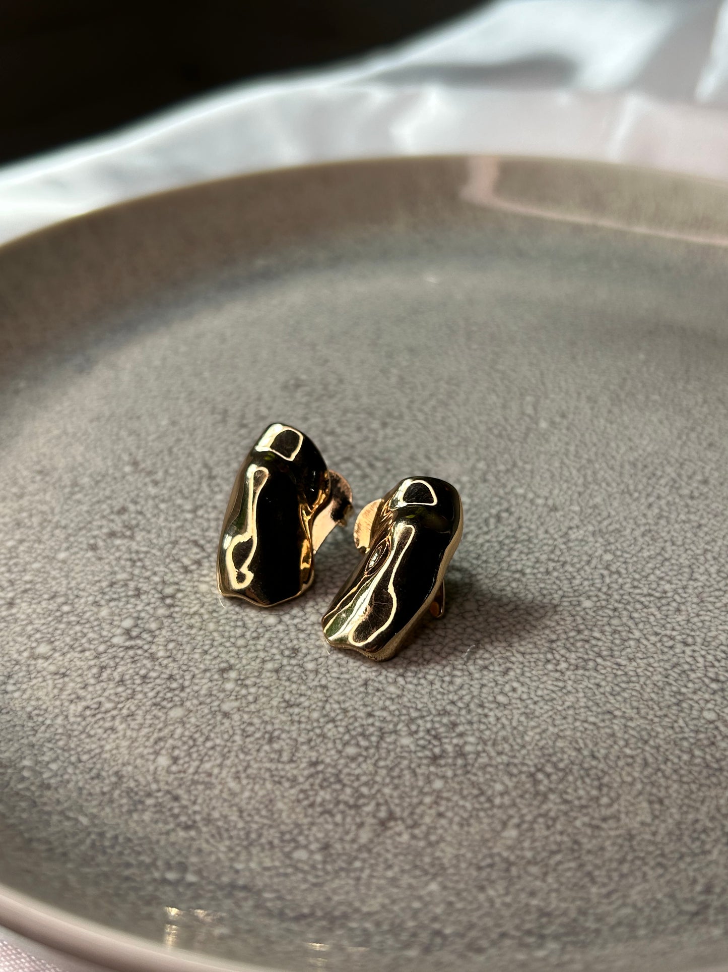 Aros organic dorados