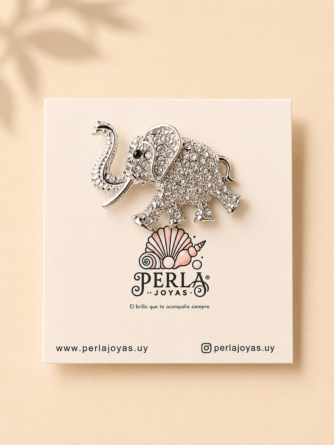 Prende Elefante Silver