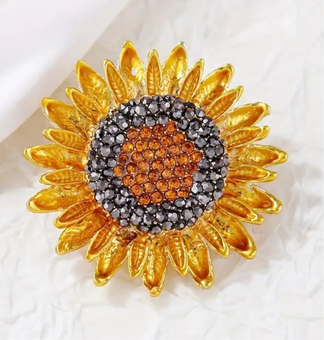 Prendedor Girasol Gold