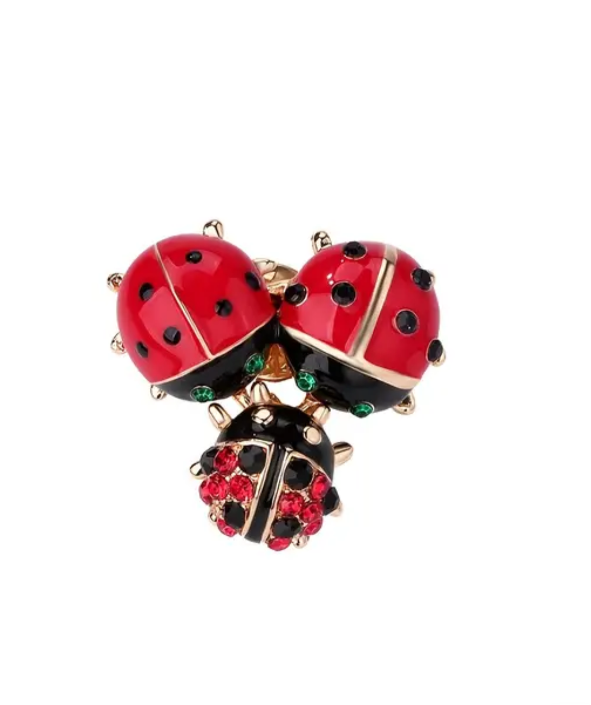 Prendedor 3 mariquitas