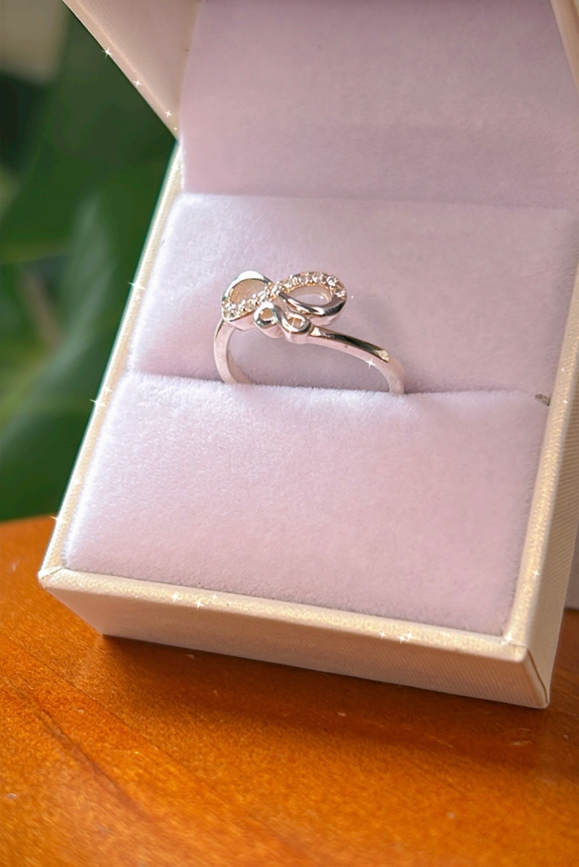 Anillo doble infinito