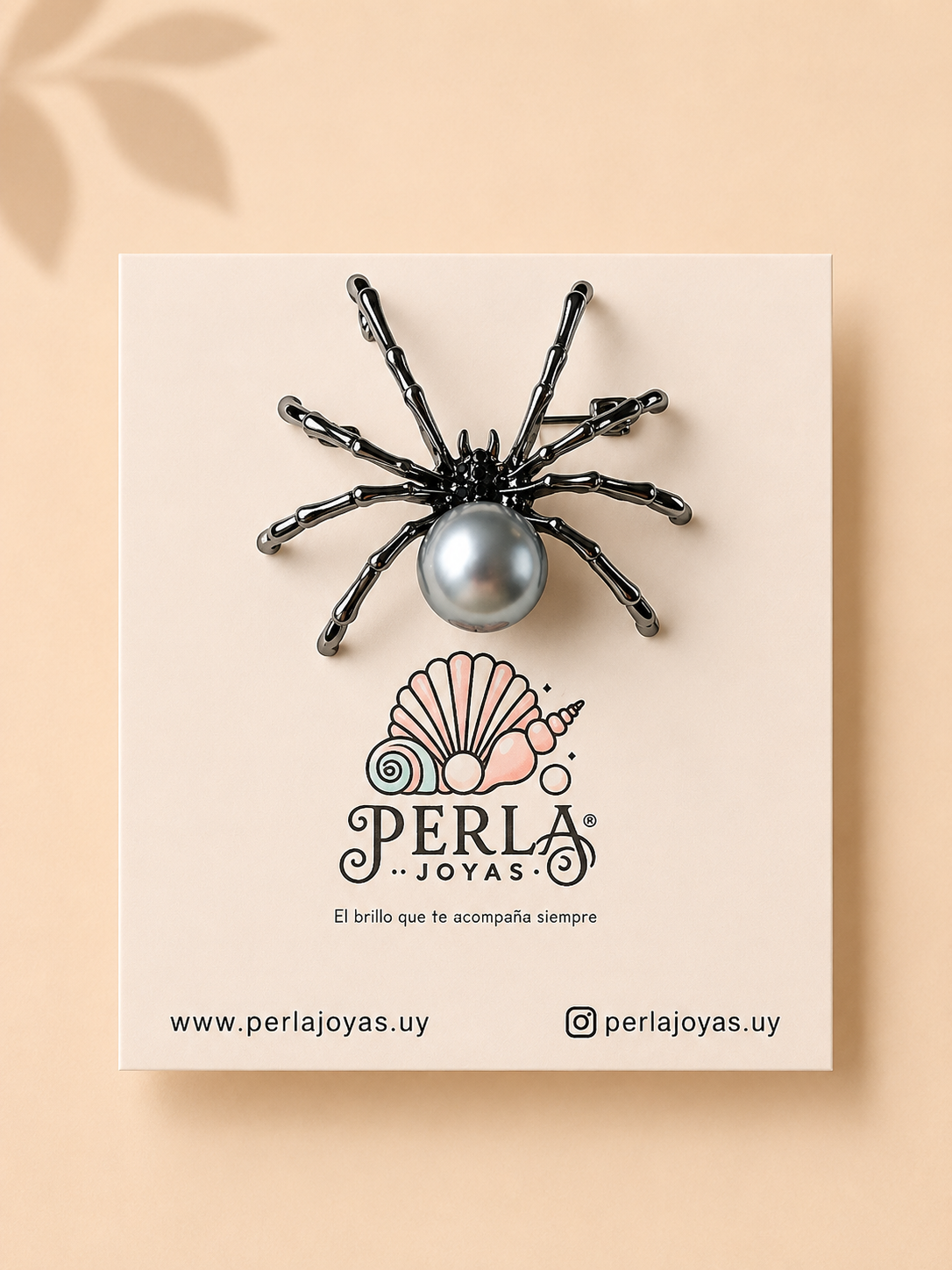 Prendedor Black Spider