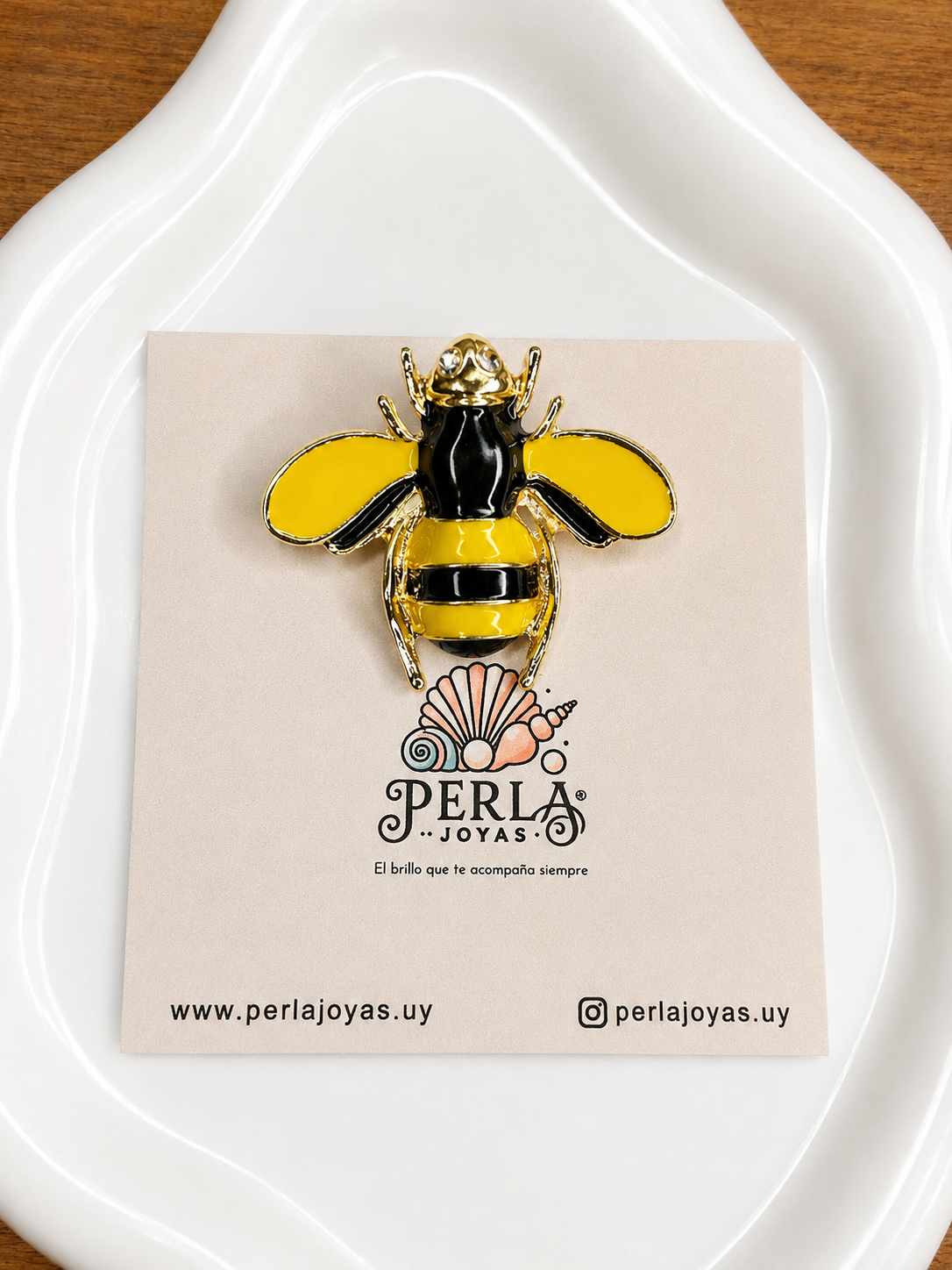 Prendedor Bee Clásica