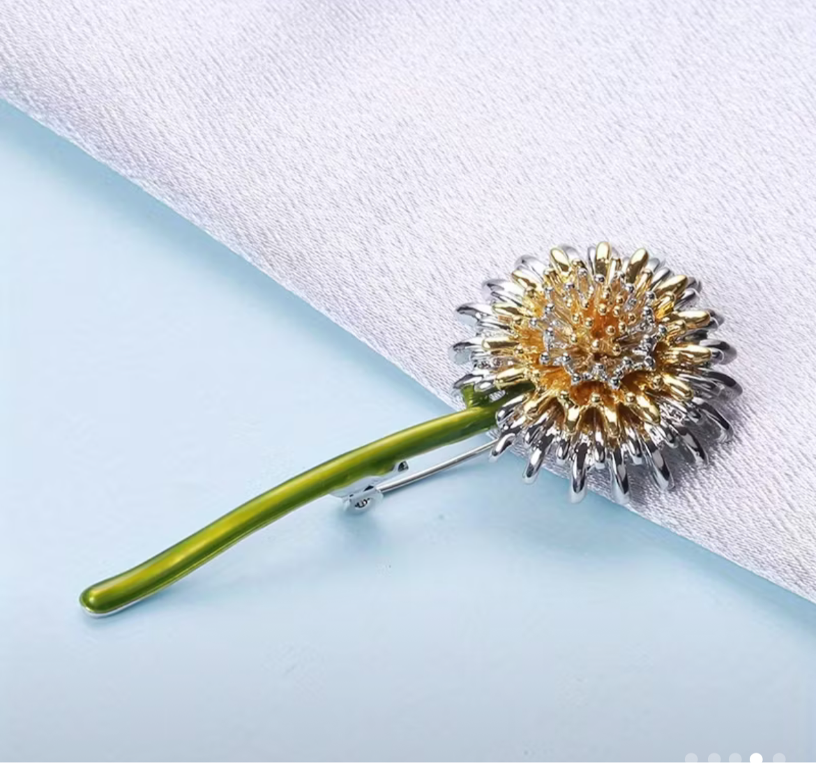 Prendedor Diente de León