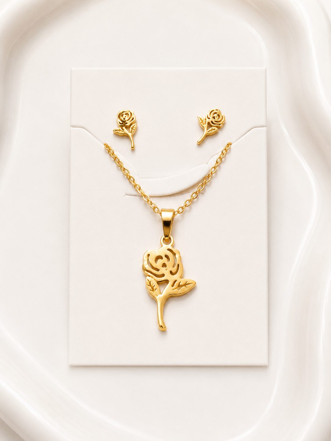 Conjunto Rose Gold