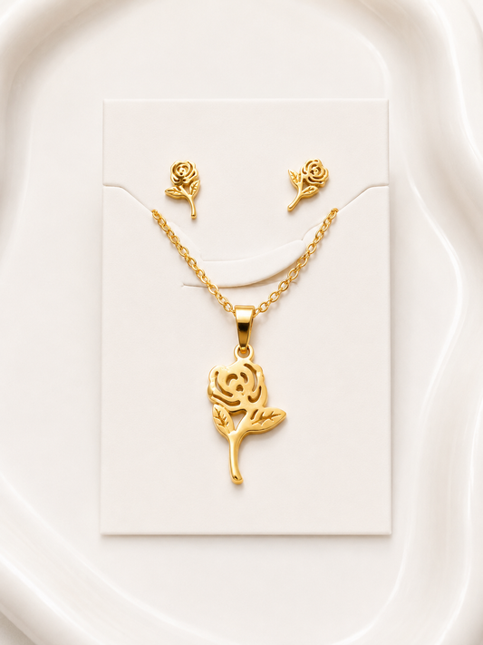 Conjunto Rose Gold
