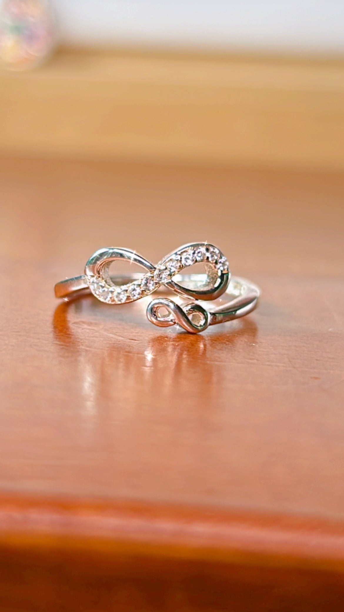 Anillo doble infinito