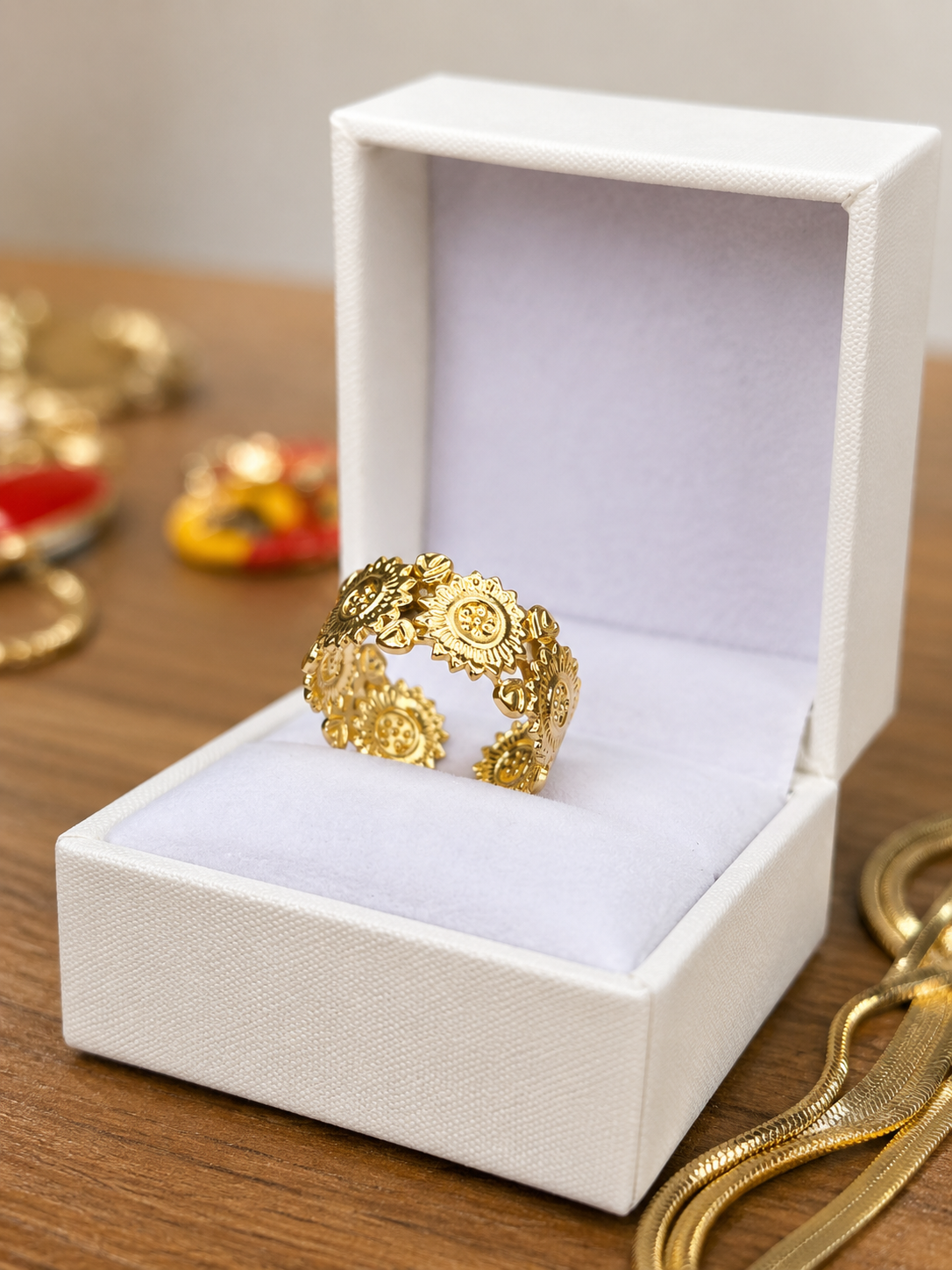 Anillo Camelia
