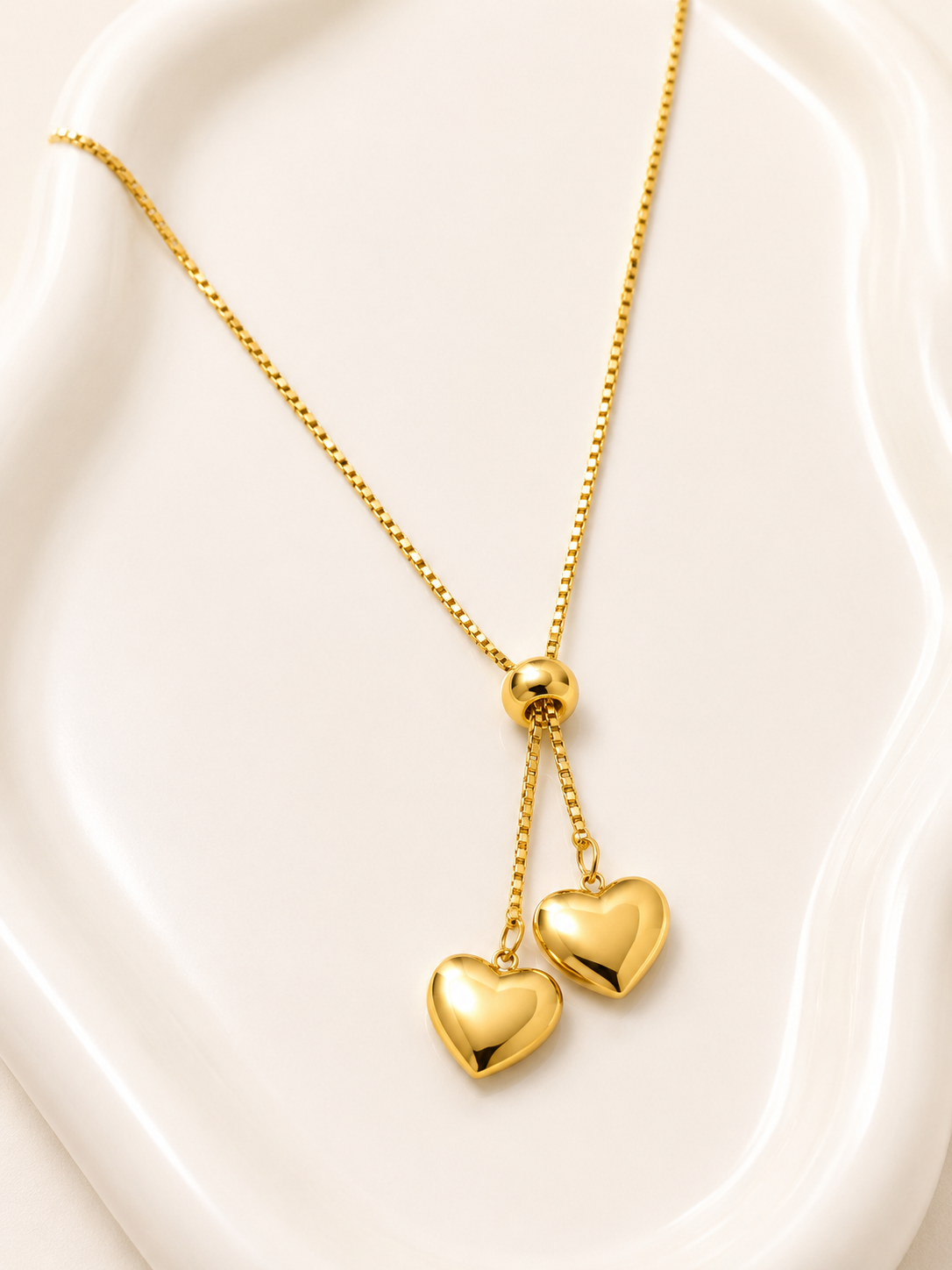 Collar Dos Corazones