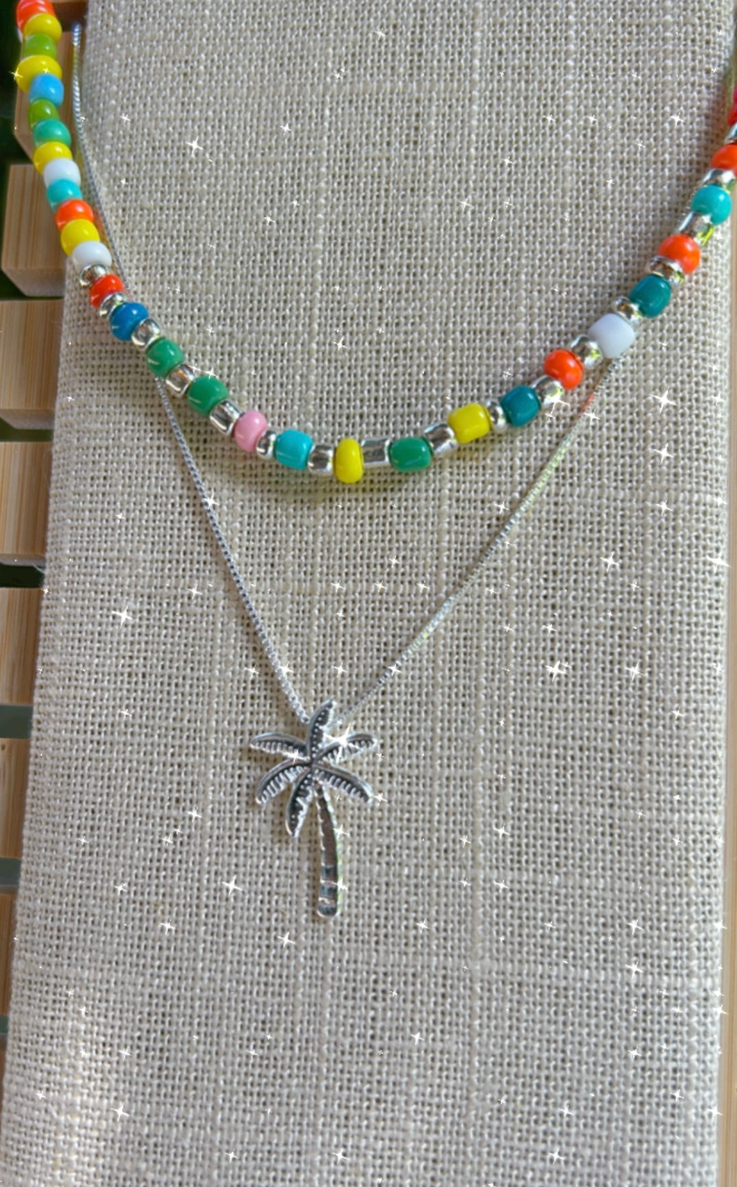 Conjunto doble palmera