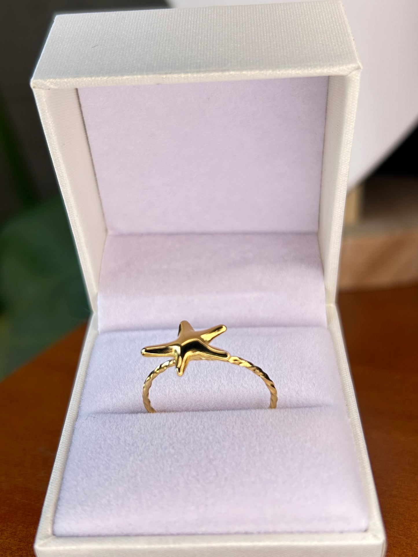 Anillo Estrella Gold