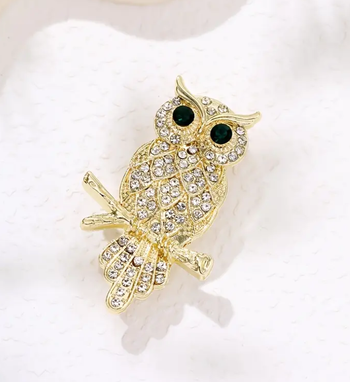 Prendedor Búho y rama