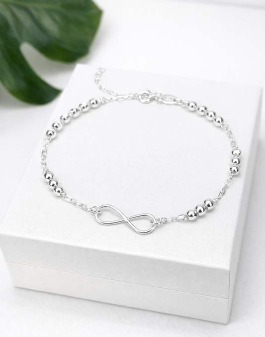 Pulsera Plata Infinito