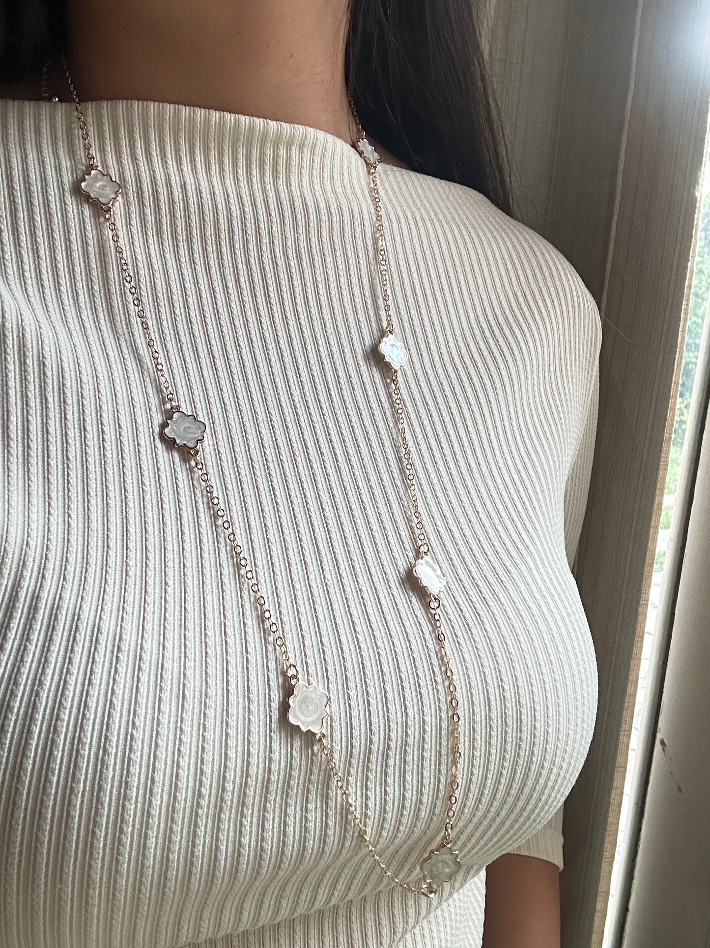 Maxi collar geométrico W