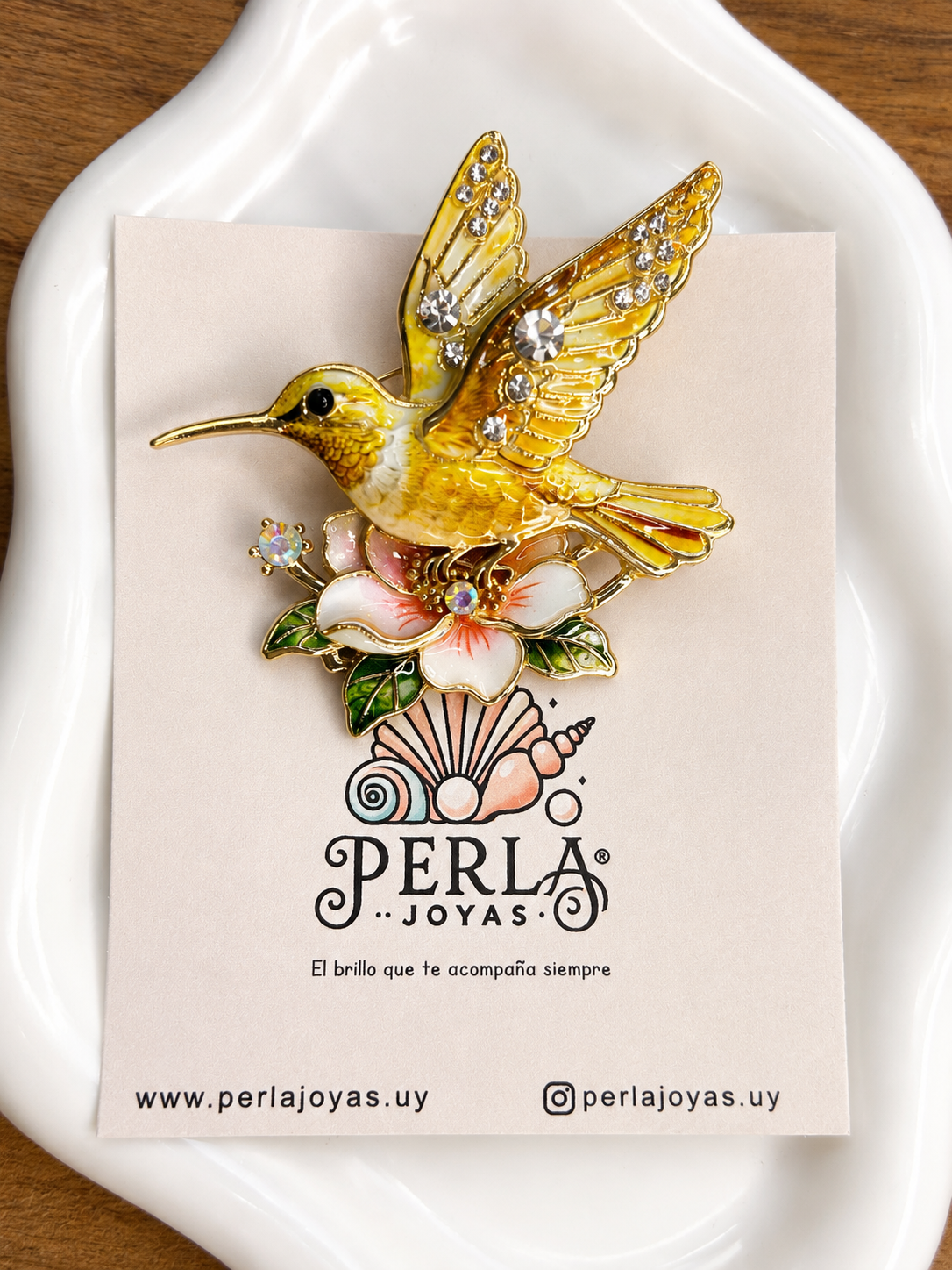 Prendedor Colibrí Encanto
