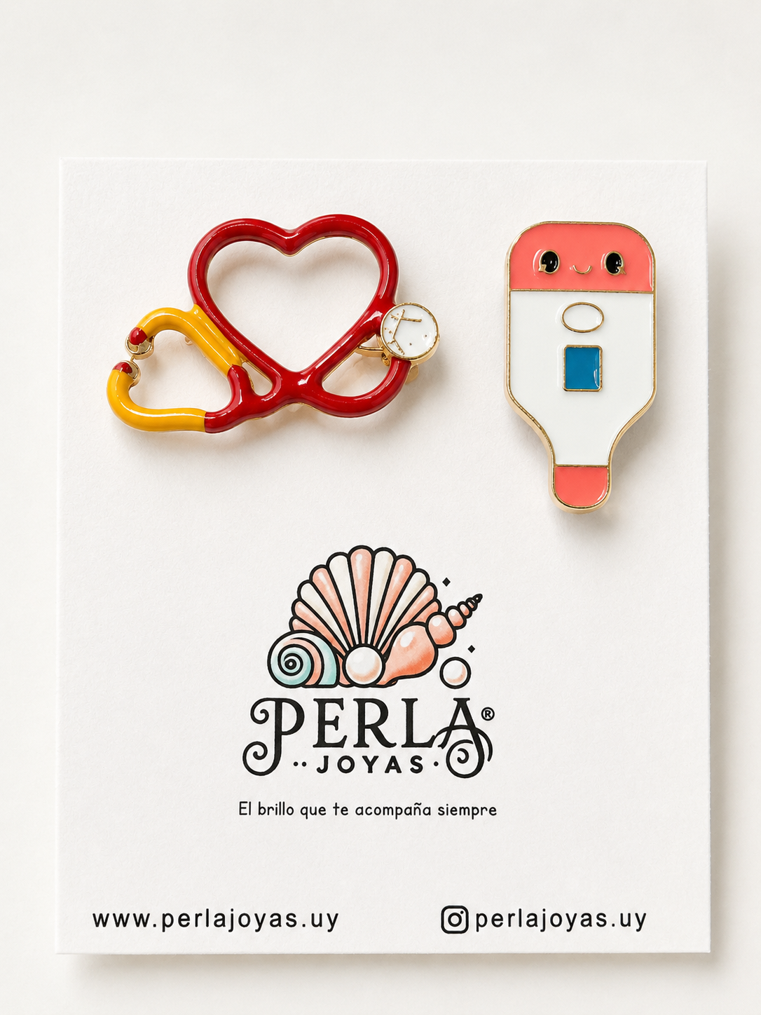 Prendedores Alma Médica