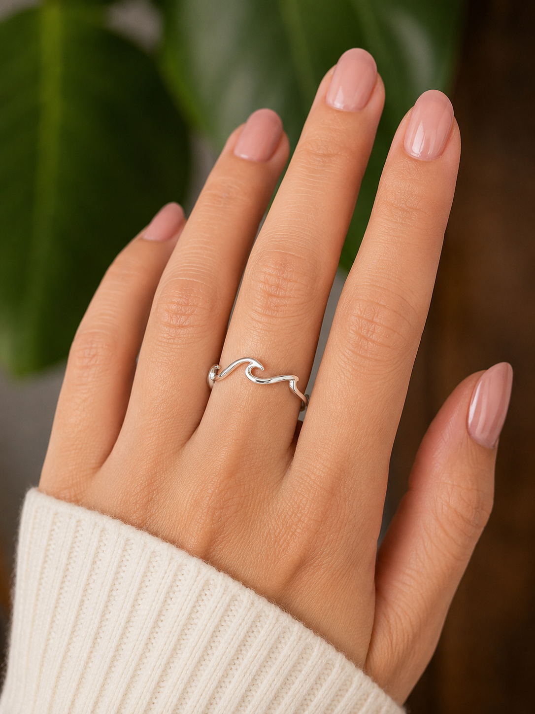 Anillo Silver Wave