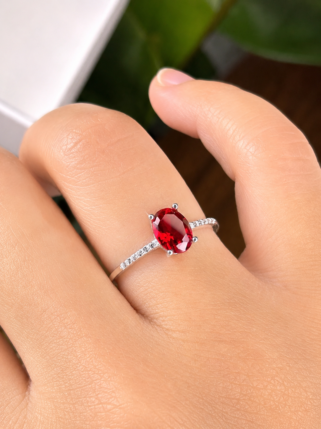 Anillo Rubí Royale