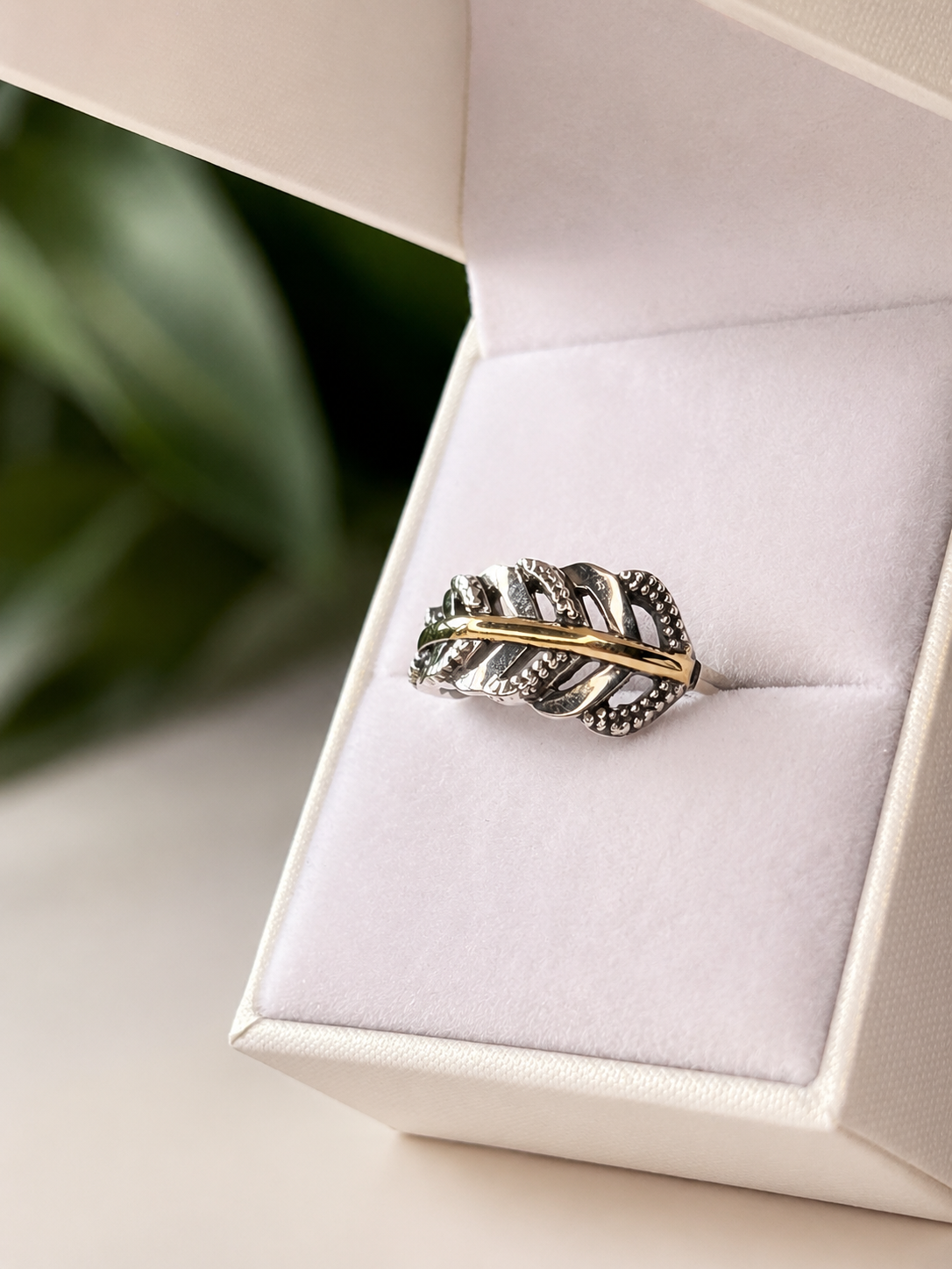 Anillo Hoja Imperial