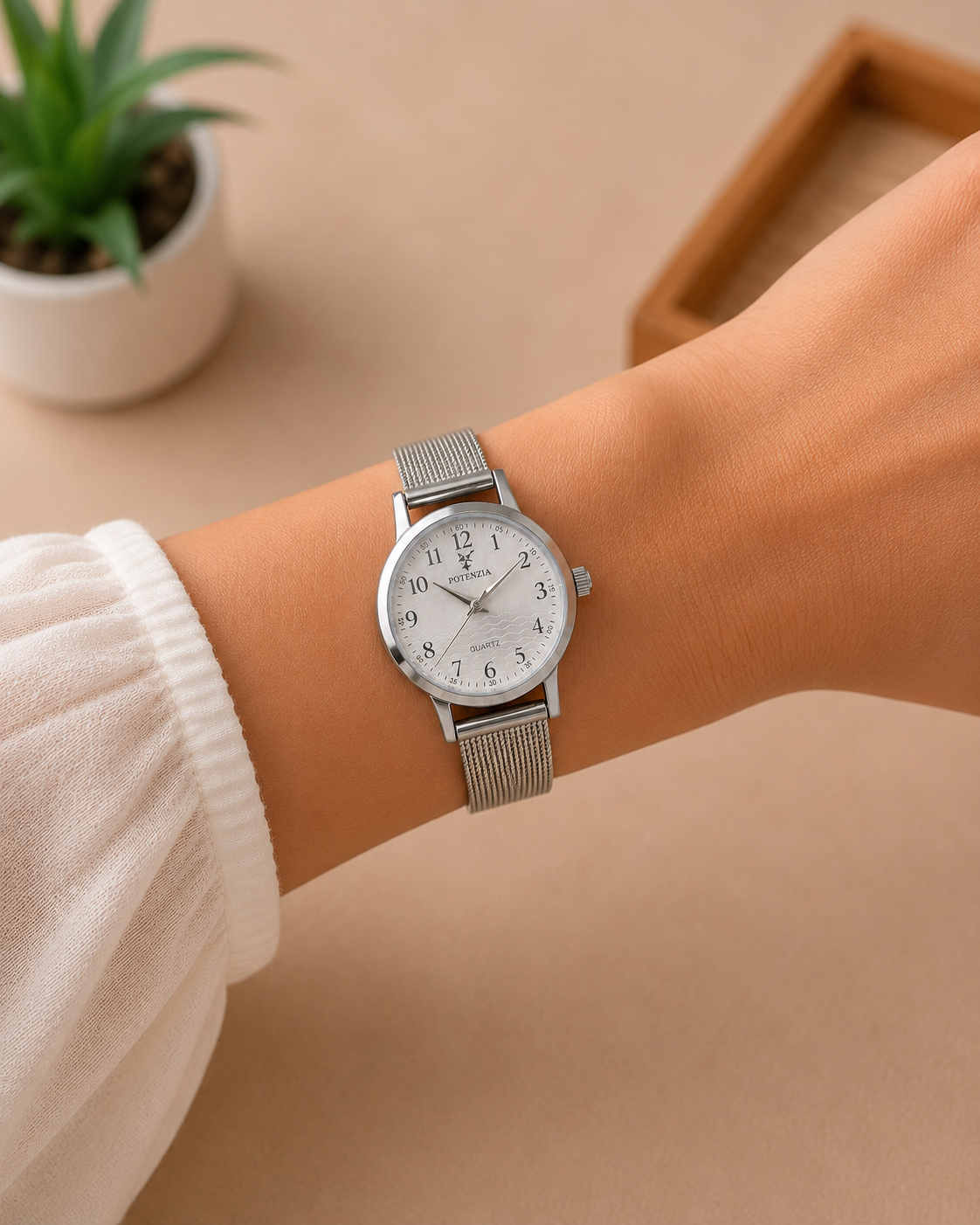 Reloj Sasha Silver