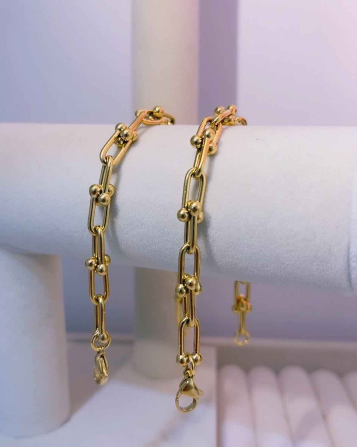 Cadena eslabones Estilo Tiffany