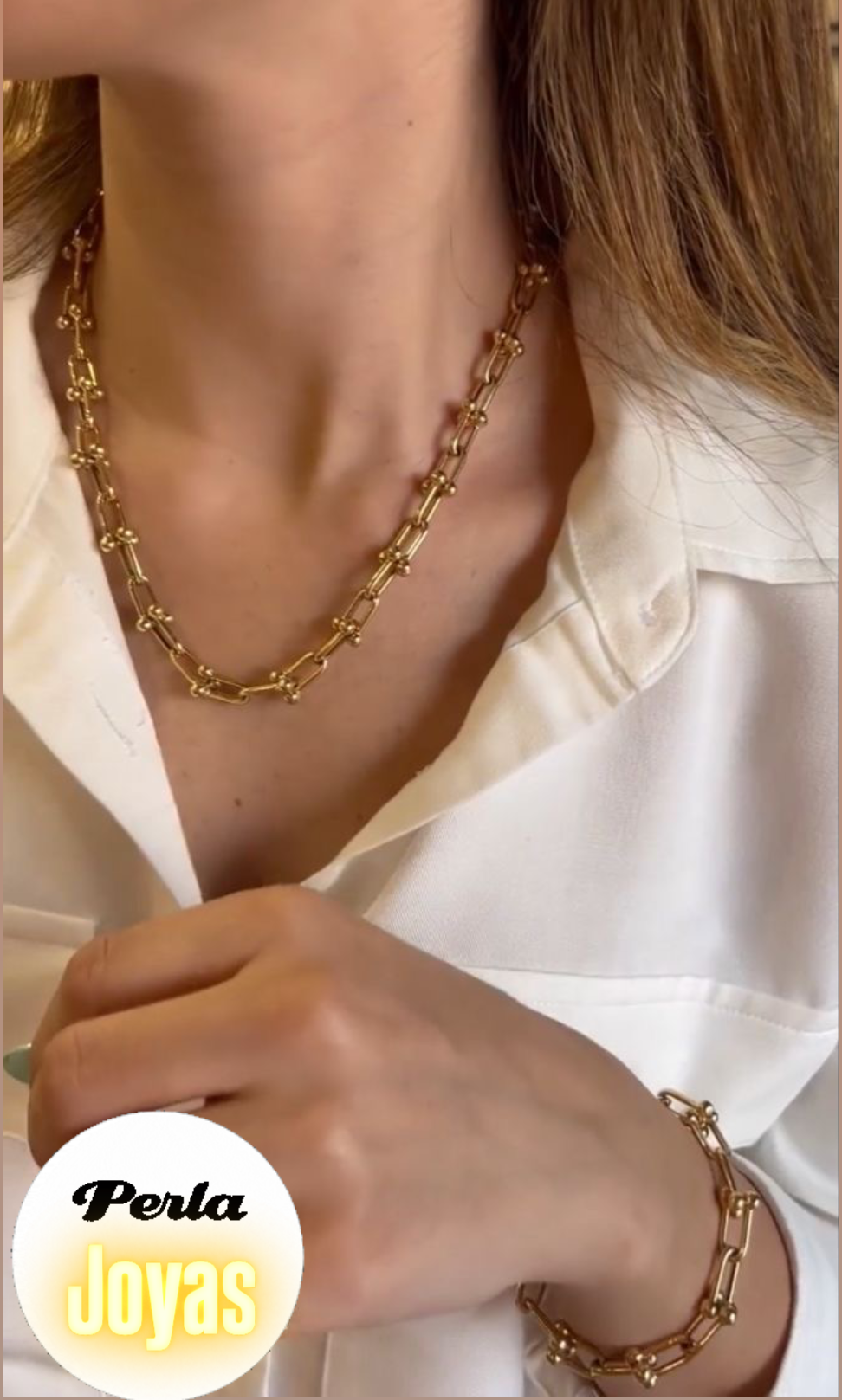 Conjunto collar + pulsera