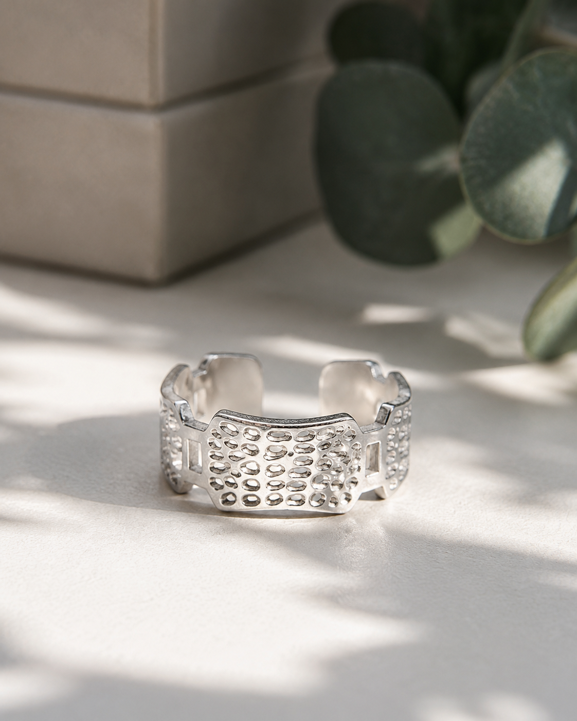 Anillo Geométrico Recta