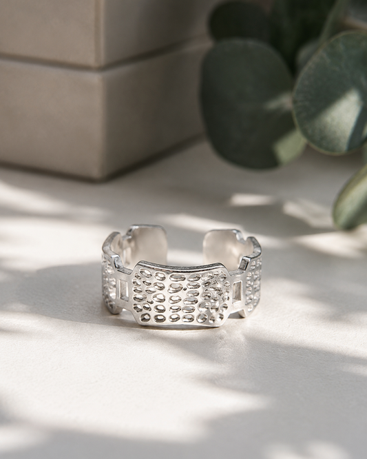 Anillo Geométrico Recta