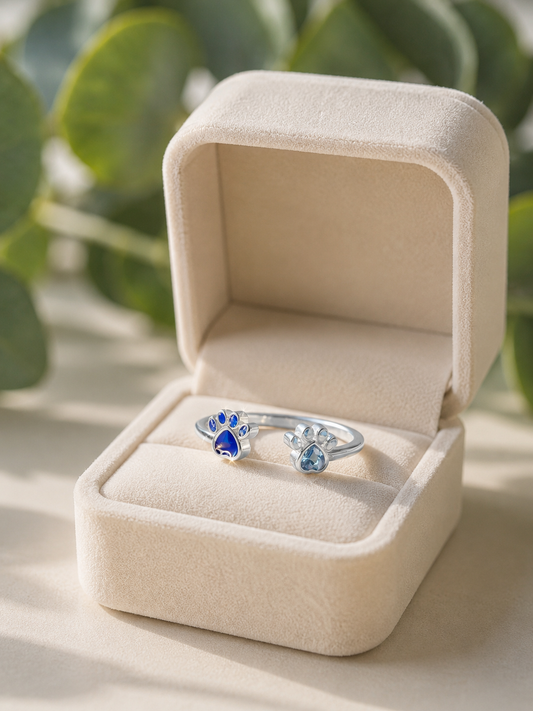 Anillo Huellitas Love
