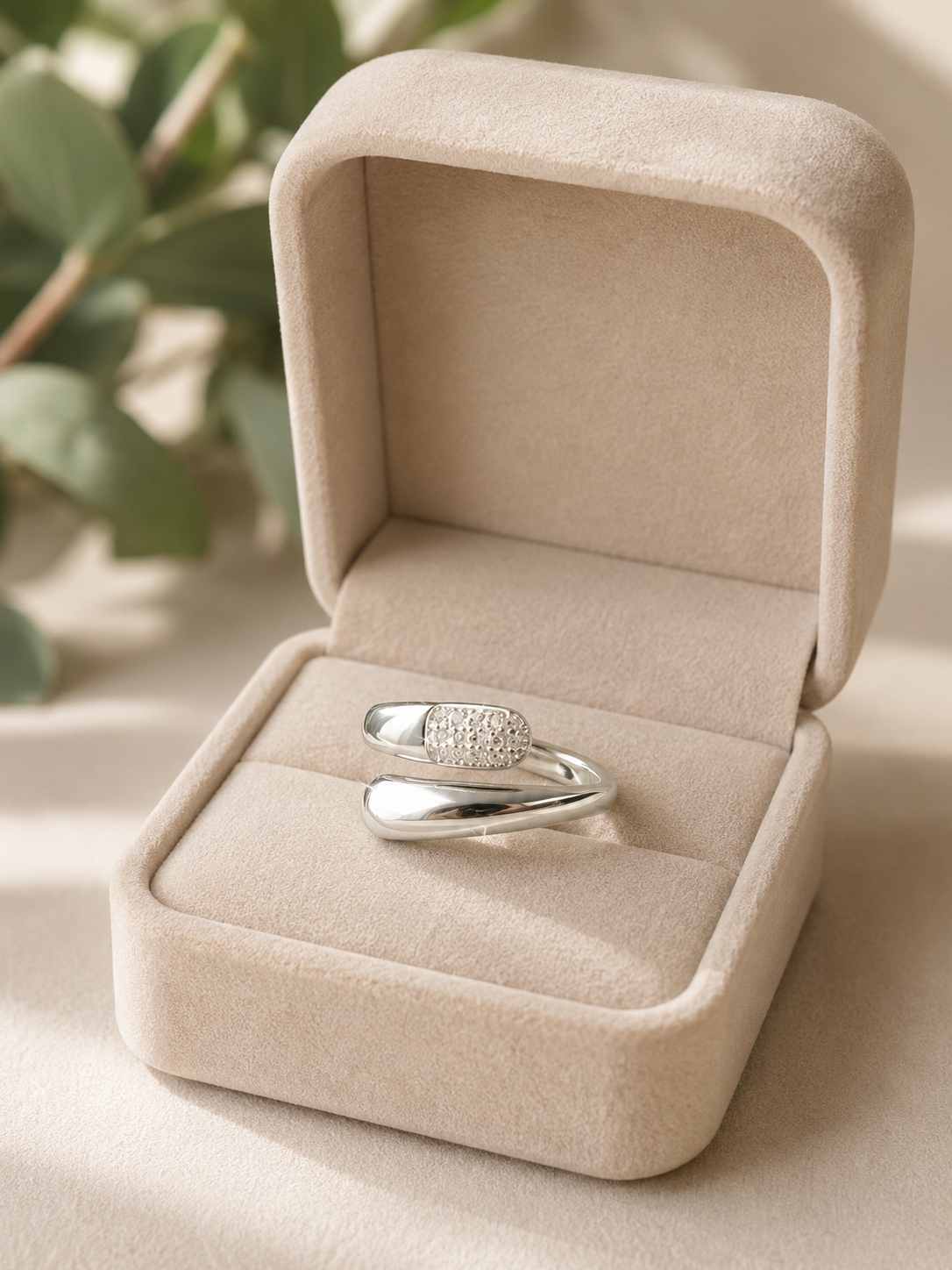 Anillo Brillo Minimal