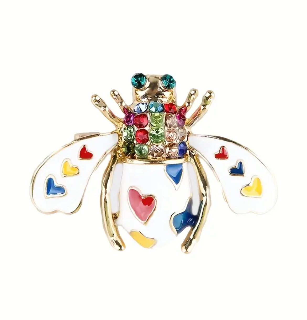 Prendedor Bee Multicolor