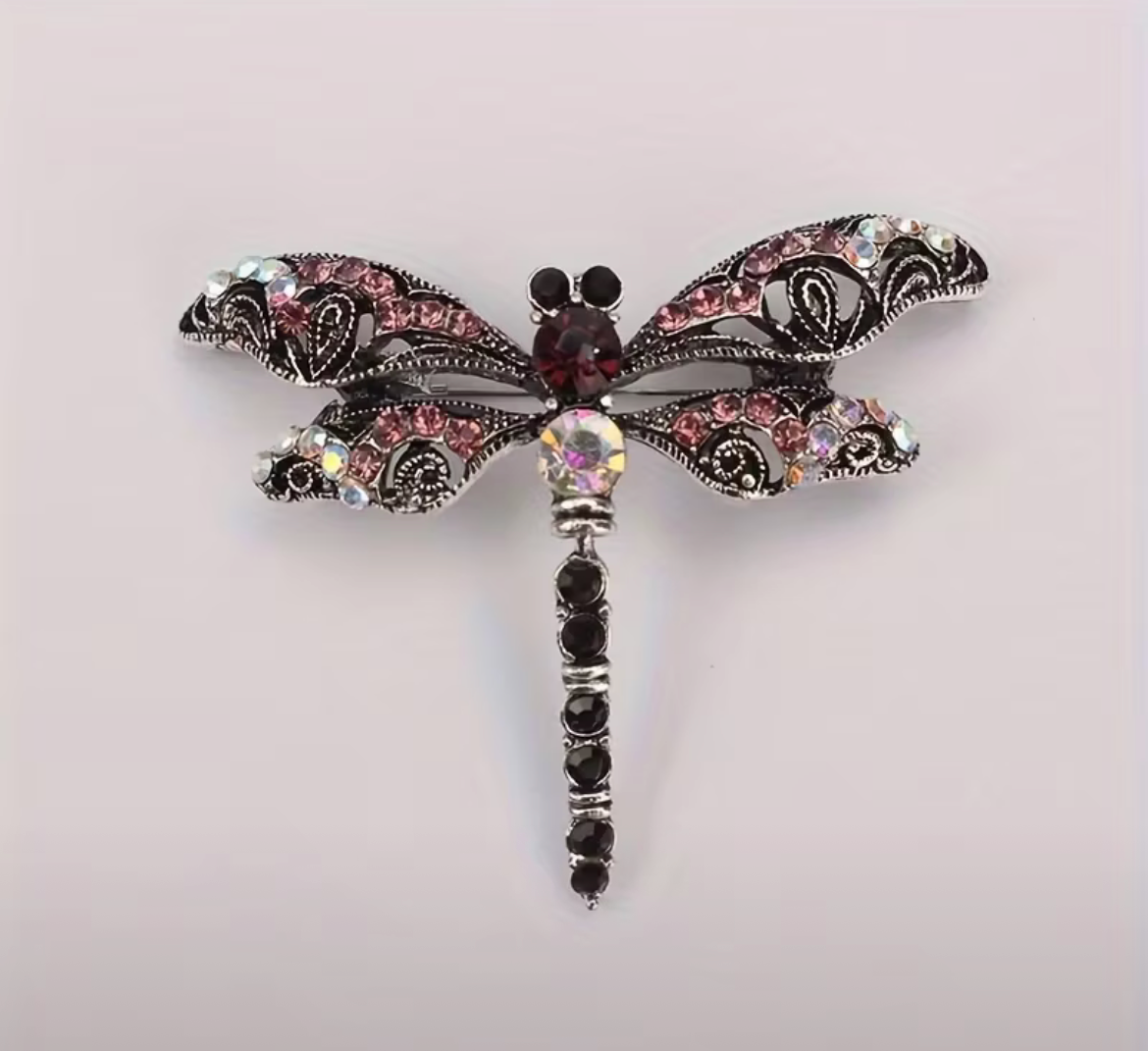 Prendedor Libélula Vintage